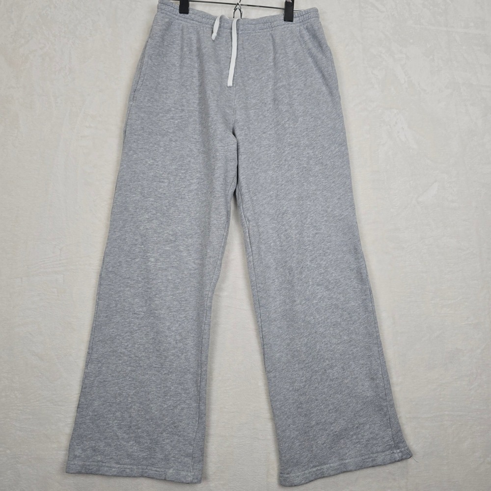Brandy Melville John Galt Anastasia Wide Leg Sweatpants Gray One Size